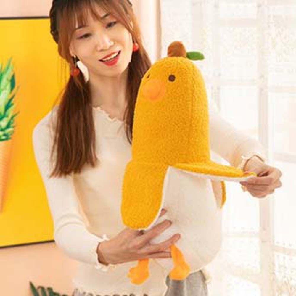 Plush Pillow Plush Plants Banana Stuffed Toys Stuffed Toys Duck Plush Doll Banana Duck Plush Toy