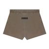 Essentials Fw22 Dock Shorts With Elastic Waist And Logo Men Bottoms Wood-Brown FOG-FW22-567