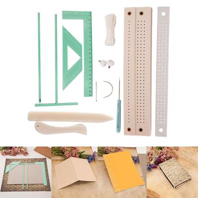 Инструмент для пробивки подписи Наборы для переплета книг Швейные принадлежности для журналов, планировщиков, обложек календарей Шило