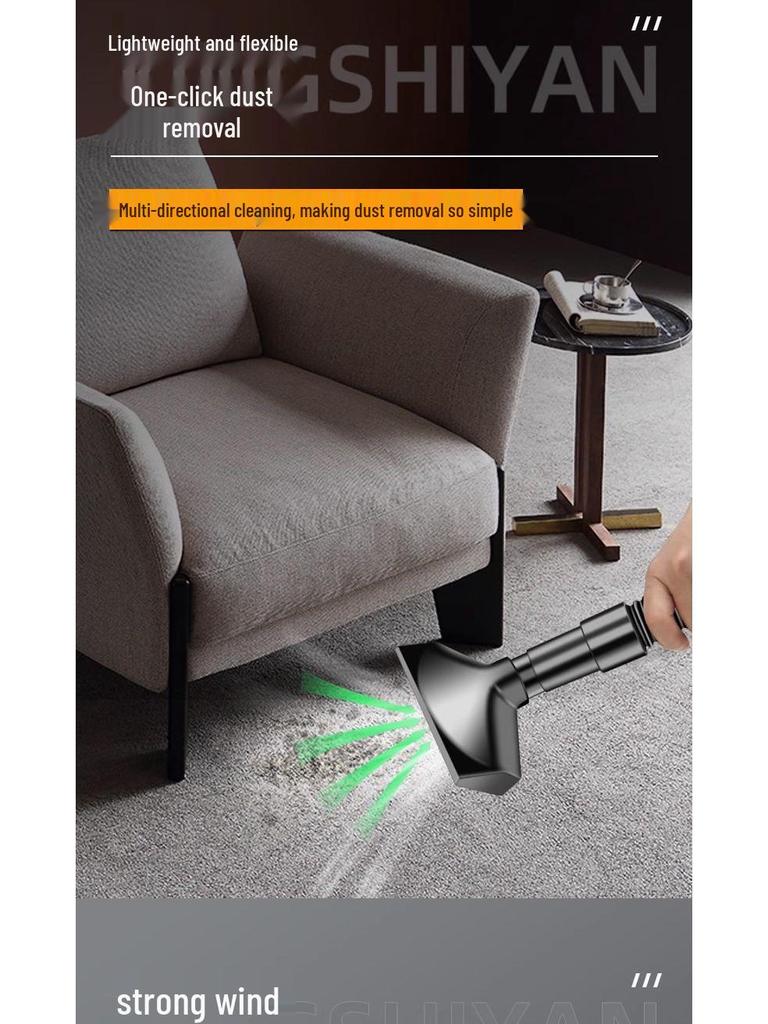 Rechargeable German-style High-Power Blower: Hair Dryer, Dust Cleaner & Fire Starter