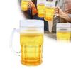 Большая емкость двойной пивной стакан утолщенный стакан для воды смешная поддельная пивная кружка трюк реквизит