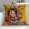 anime Shaman King Cushion Cover Soft  EasyWash Pillow Case  Versatile for Couch Bed Travel and Office