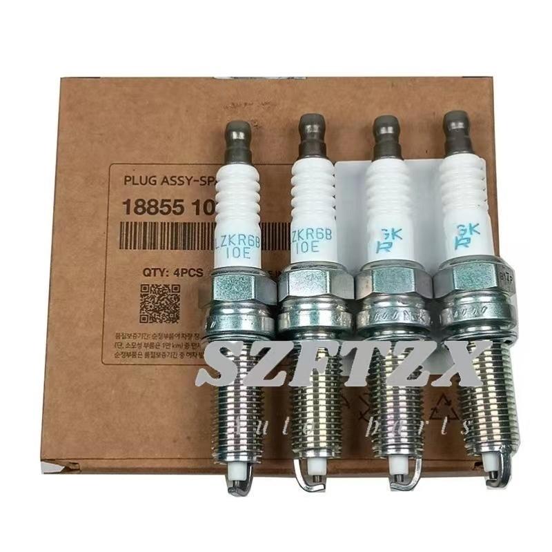 Новые 1885510060 18855-10060 Свечи зажигания 4 шт. Для HYUNDAI i20 i30 KIA CARENS CEE'D VENGA