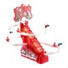 Electric Climbing Ladder Santa Claus ,Ladder Up and Down Musical Doll