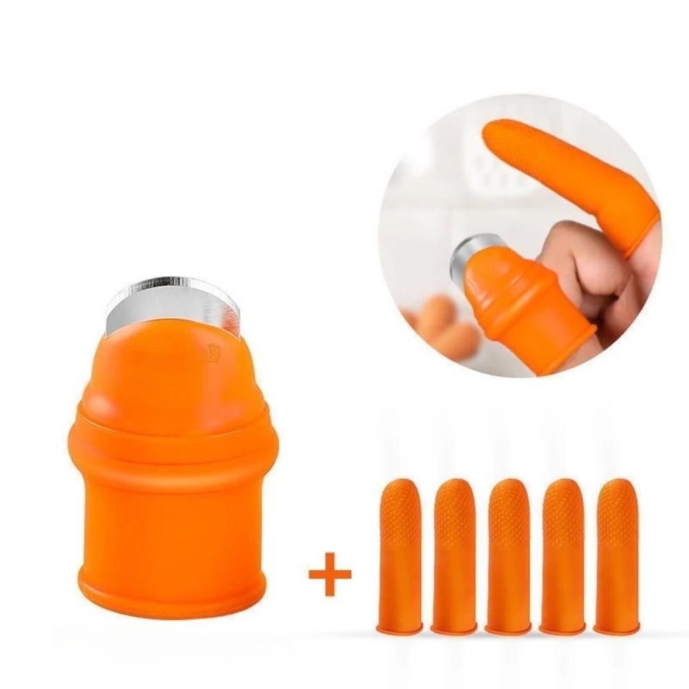 10Pcs Anti-Cut Finger Cover Finger Protector Sleeve Gloves Finger Protector Gadgets