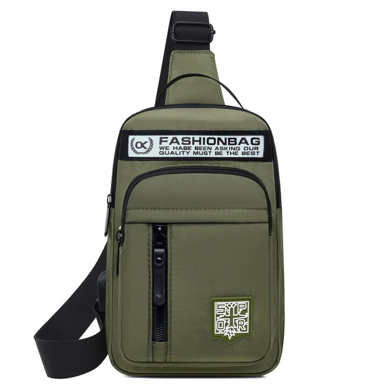 Мужская нагрудная сумка, новая, высокого класса, одноплечевая, повседневная, модная, из ткани Оксфорд, нагрудная сумка, легкий рюкзак для занятий спортом на открытом воздухе