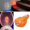 Светодиодный ночник для унитаза с датчиком движения, RGB 8 цветов, перезаряжаемый через USB, для декора ванной комнаты