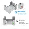 Outdoor Alcohol Stove, Portable Foldable Mini Solid Fuel Stove, One-piece Pocket Cookware, Camping and Picnic Supplies
