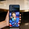 I-Ilia M-Malinin-IN Soft Silicone Black Cover Phone Case For Samsung Galaxy A73,A72,A71,A70,A53,A52,A51