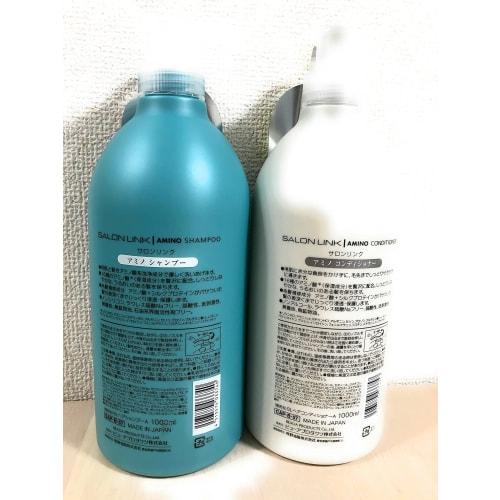 Salon Link Набор шампуней и кондиционеров с аминокислотами, роскошная формула, без лауретсульфата, без силикона, гипоаллергенный, с высоким содержанием увлажняющих веществ, безопасный в использовании.