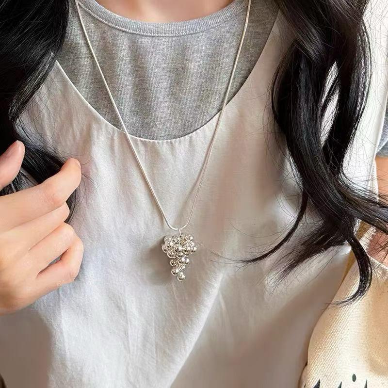 Жемчужное ожерелье женское нишевое легкое роскошное дизайнерское модное темпераментное цепочка на ключицу цепочка на шею цепочка на свитер цепочка из бисера