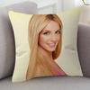 Singer Britney Jean Spears Cartoon Series Square Pillowcase Soft Waist Sofa Cushion Cover Bedroom Room Pillowcase
