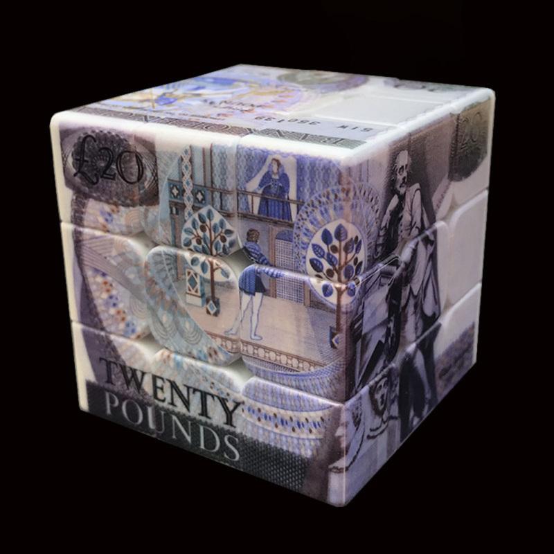 3x3 Волшебный куб, бумажные деньги, узор, скорость печати, кубик, интеллектуальное развитие, развивающие игрушки