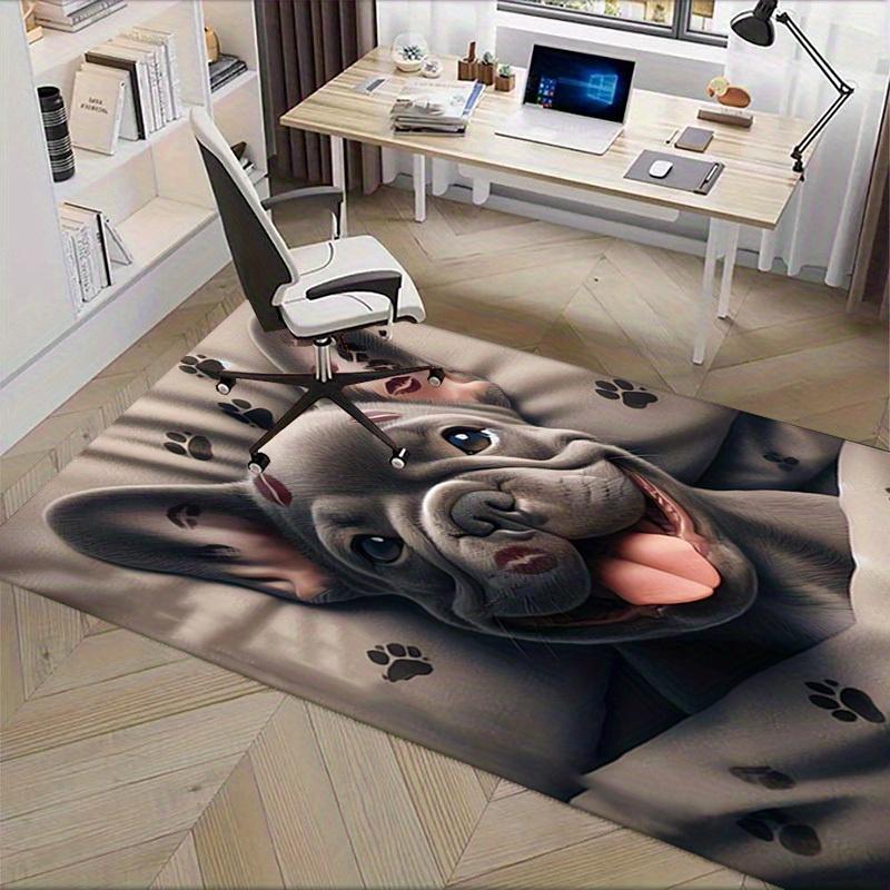 Pug Office Carpet Soft Polyester Entrance Carpet Washable Non slip Machine Washable Indoor Carpet Li