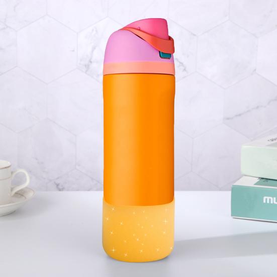 2 шт. силиконовый чехол для фляги Owala 24/32 унции противоскользящий защитный чехол для FreeSip BPA Free можно мыть в посудомоечной машине аксессуары для крышки чашки