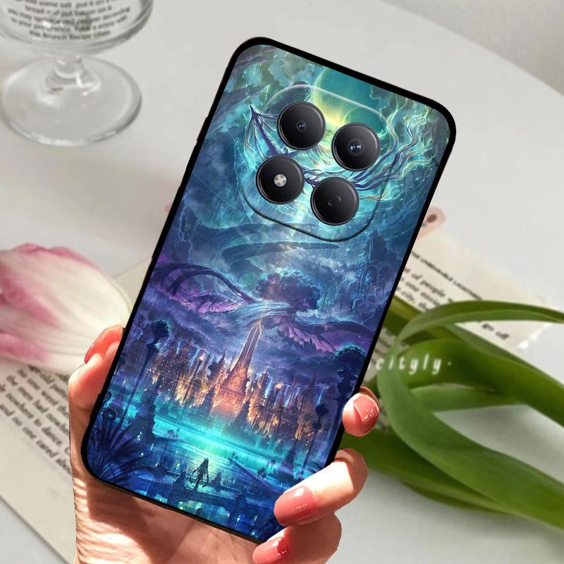 Чехол для Xiaomi Redmi Note 15 Pro Plus 5G Защита камеры Мягкий ТПУ Чехол для Redmi Note15 Pro Pro+ Силиконовый корпус для телефона