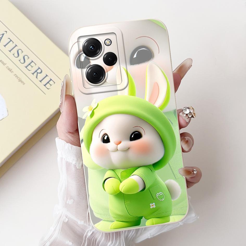 For Xiaomi Poco X5 Pro 5G Case Fashion Butterfly Daisy Flowers Soft Silicone Cover For Xiaomi PocoX5 X5Pro Full Protection Funda