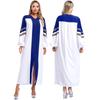 Womens Church Clergy Dress Choir Robe Minister Loose Fit Maxi Dress Priest Preacher Liturgical Dresses Dance Performance Costume