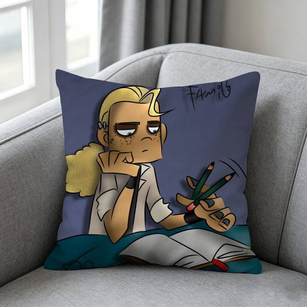 Cartoonn Metall Family Pillow cover gift High definition digital printingSurprise vivid pattern Household