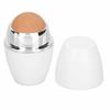 Facial Roller Promote Cell Metabolism Face Cleaning Pore Massage Ball for Skincare MakeupWhite