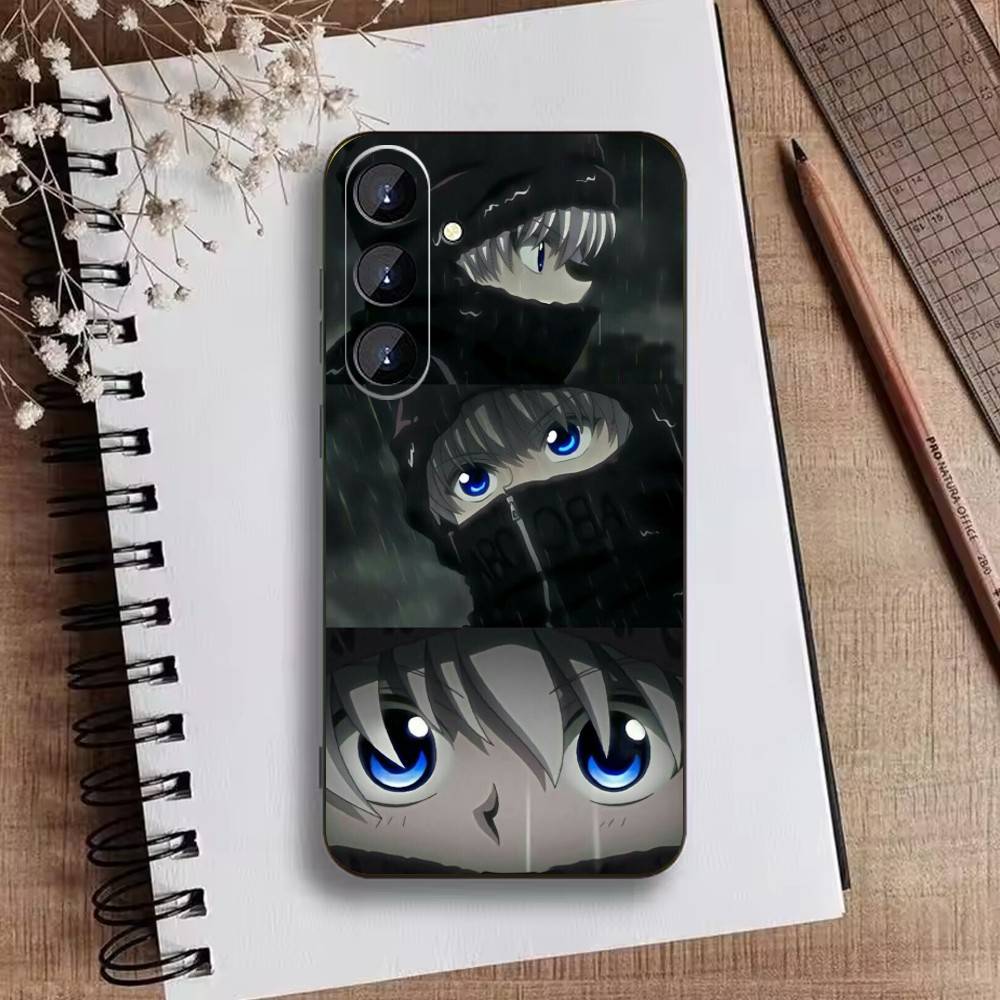 Чехол для телефона G-Killua Zoldyck K-Hunter X Hunter Для Samsung Galaxy A73,A72,A71,A70,A52,A51 Другие Мягкий Черный Чехол