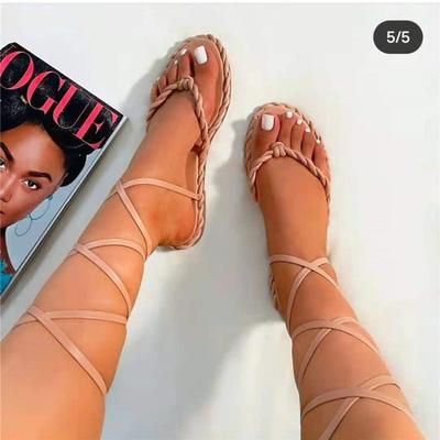 Женские модные противоскользящие удобные легкие сандалии с ремешками на мягкой подошве