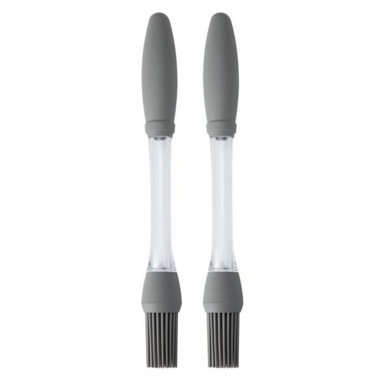 Silicone Oil Brush Basting Pastry Brush Heat Resistant Butter Sauce Brush Kitchen Gadget for BBQ Grilling Baking