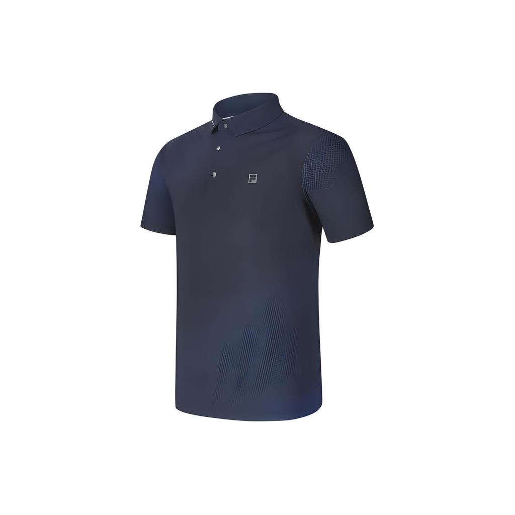 FILA Golf Polo Shirt Men's All Over Print 2 A11M415105F-ZB