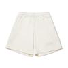 Li Ning Reignite Series Solid Color Mid Waist Loose Sports Casual Shorts Women Shorts Off-White AKSU172-3