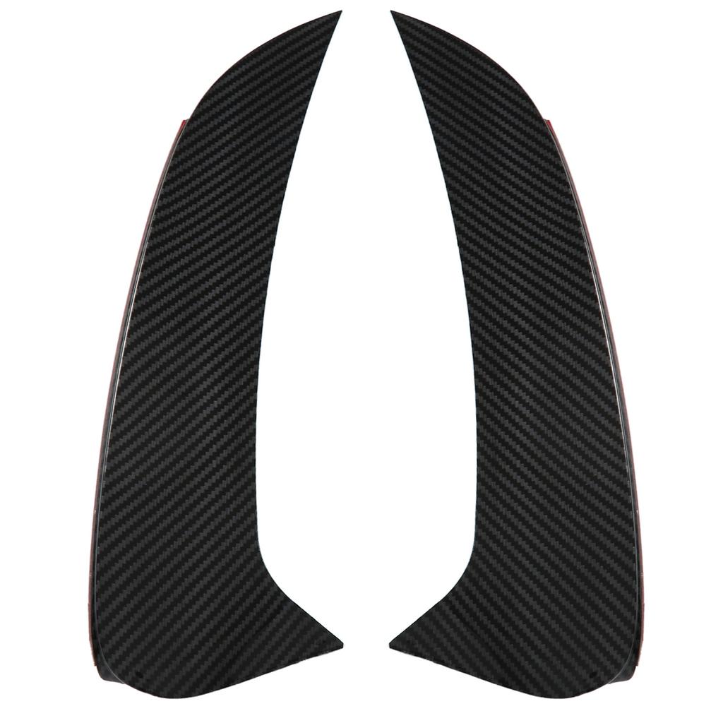 2pcs Carbon Fiber Style Rear Bumper Air Vent Trim Replacement for Mercedes Benz GLE Class W167 AMGLine V167 GLE350