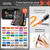 Акриловые маркеры Touchcolor Direct Liquid с мягким наконечником для детей
