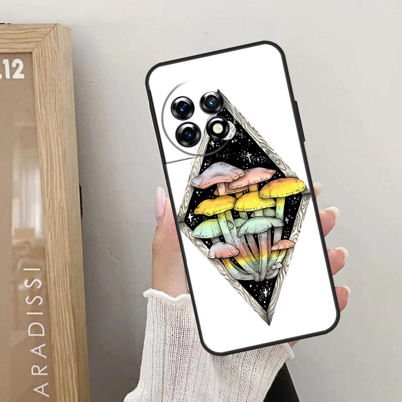 Психоделические Грибы Цветочный Чехол Для OnePlus Nord CE 4 3 2 Lite 2T N10 N20 N30 OnePlus 12 11 9 10 Pro 8T 10T 12R Обложка