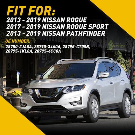 Rear Windshield Wiper Arm Blade Replace Fit Pathfinder Rogue 2013-2018 Nissan