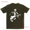 Ретро 90-х Футболка Howlin Wolf Играет на гитаре Винтажная Черная S 2345XL 1G0155 винтажная Стильная Повседневная Удобная уличная одежда