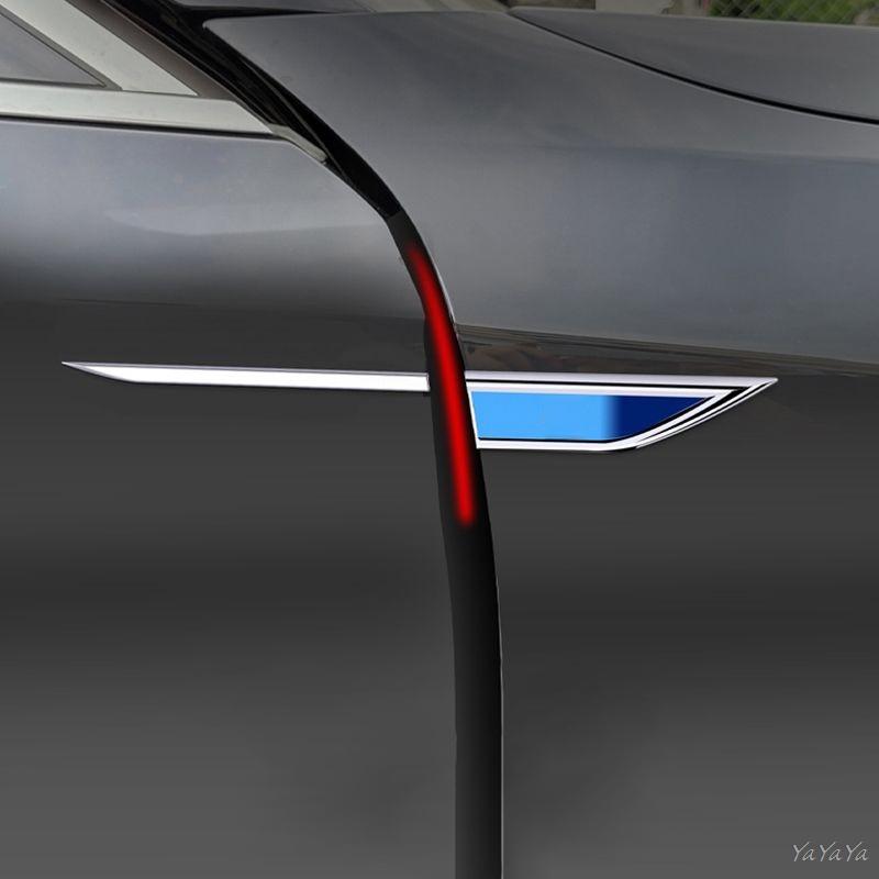 Car Side Body Trim Stickers Chrome Car Door Decorative Modified Decals For Mercedes Benz B C E S Class GLC GLB GLE GLS W212 W205 PK2