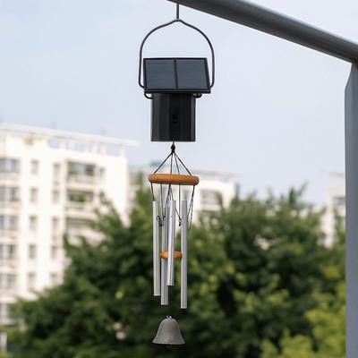 Черный ветряной вертушка Солнечный мотор Работа от солнечной энергии С крючком Мотор для ветряного колокольчика Пластик Универсальный Подвесной дисплей Мотор