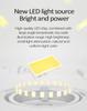 Foldable Four-leaf Lights LED Light Bulb Deformed 4+1 Light Six-leaf Garage Warehouse Lights Household Lamp Luminous Accessories