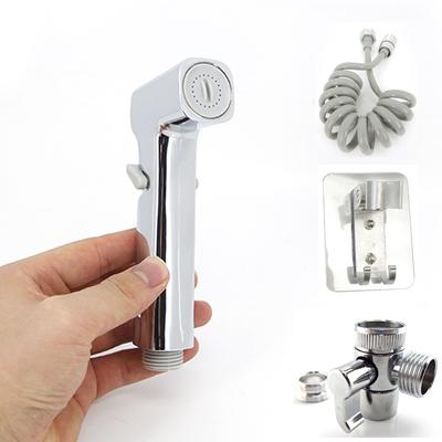 ABS регулируемый серебристый ручной унитаз биде распылитель ручной кран для душа туалет головка распылитель ванная комната самоочищающаяся для санитарных Shattaf