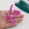 Plastic Mini Comb Cleaner Embedded Hair Brush Hair Remover Household Handle Cleaning Brushes Cleaners Beauty Tools Accessories