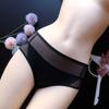 Breathable Underwear Quick-drying Mesh Patchwork Briefs for Women Mid-waist Hip Lift Panties for Women