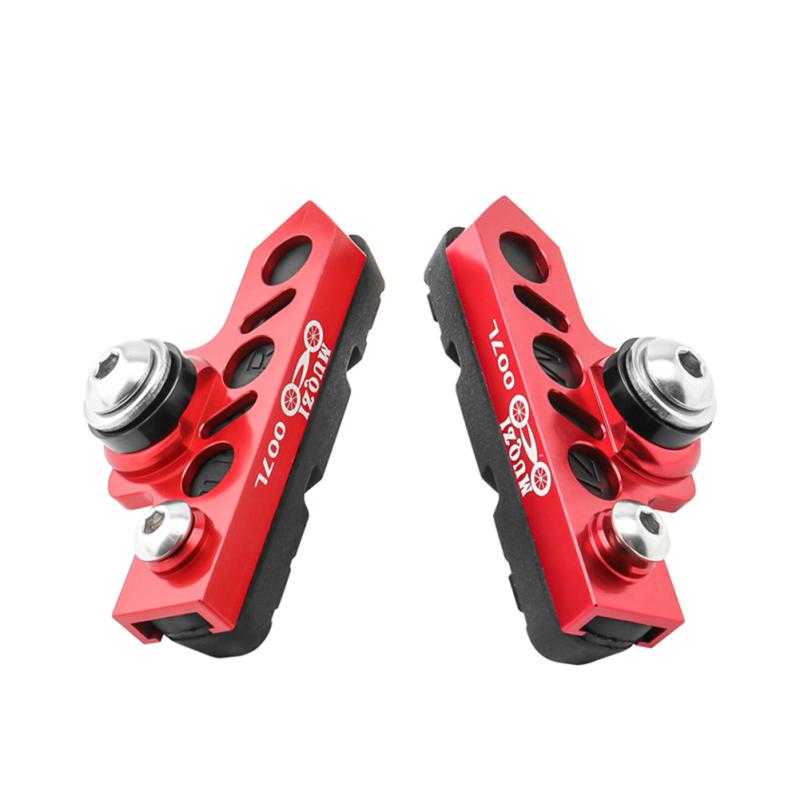 1 пара резиновых тормозных колодок C-образного типа, износостойкие шумопоглощающие удлинительные тормозные колодки для дорог