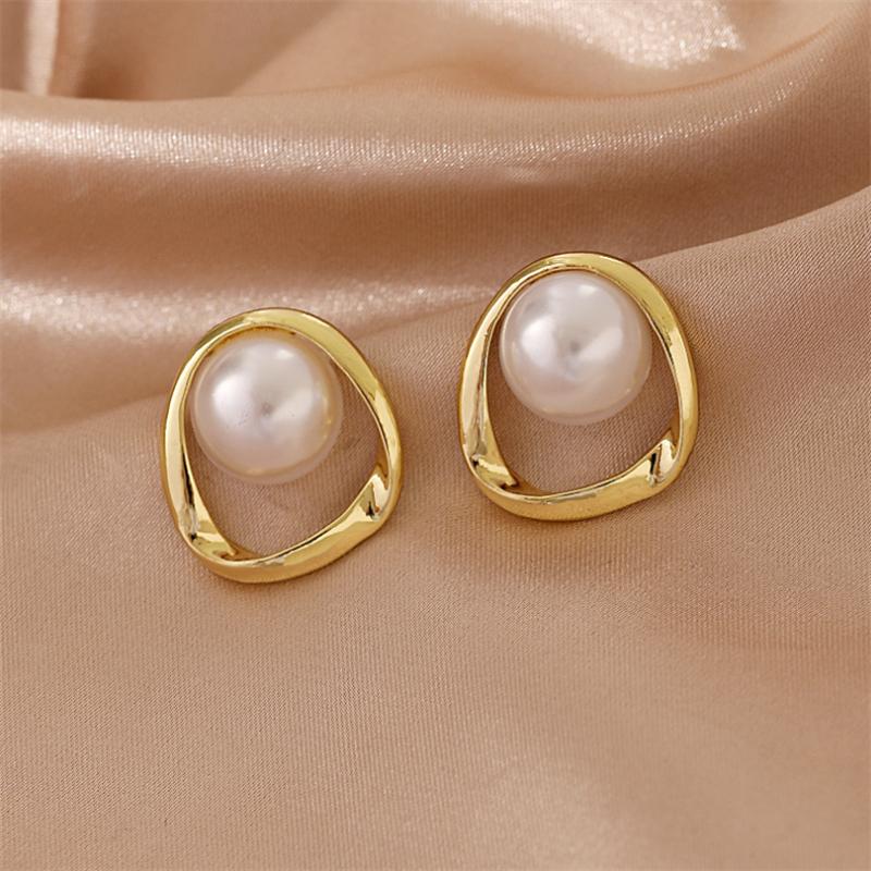 Новые модные серьги-гвоздики с жемчугом для женщин, подвески, ювелирные изделия Brincos, подарок на Рождество для девочек