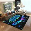 Gamer Rugs for Bedroom Playroom Boys Teen Game Gamepad Carpet Bathroom Kitchen Living Room Floor Mat Home Decor Non-Slip Doormat