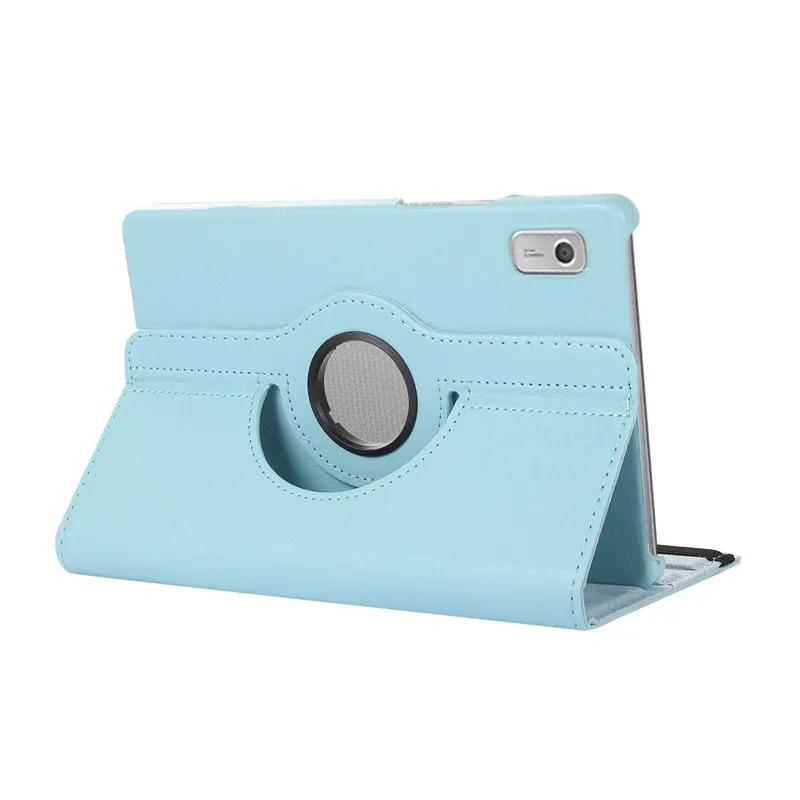 Чехол для планшета, вращающийся на 360 градусов, чехол для планшета Lenovo Tab K10 Pro 10,6 дюймов, 2023, подставка из искусственной кожи, чехол для Lenovo Tab K10 Pro TB-223FC TB226XC