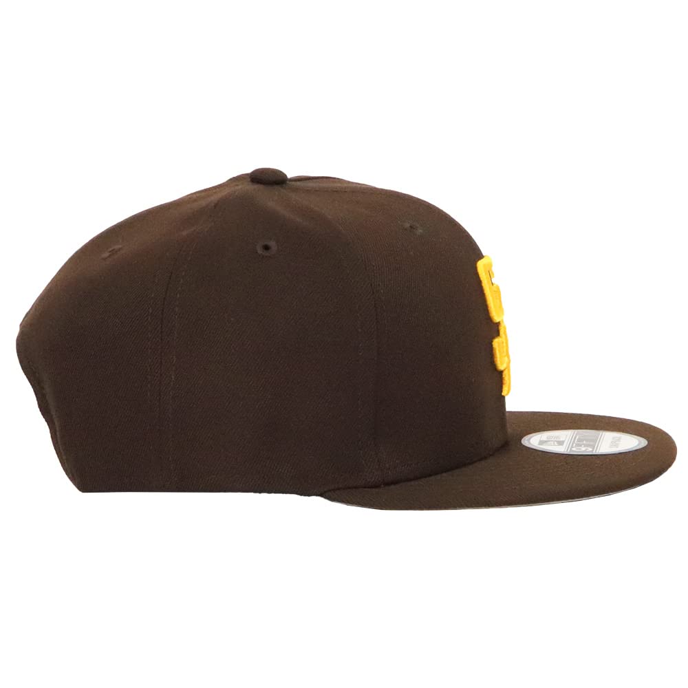 New Era Кепка 9FIFTY Мужская Бейсбольной Лиги MLB Сан-Диего Падрес Коричневая