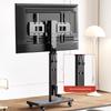 90-Degree Swivel Mobile TV Floor Stand