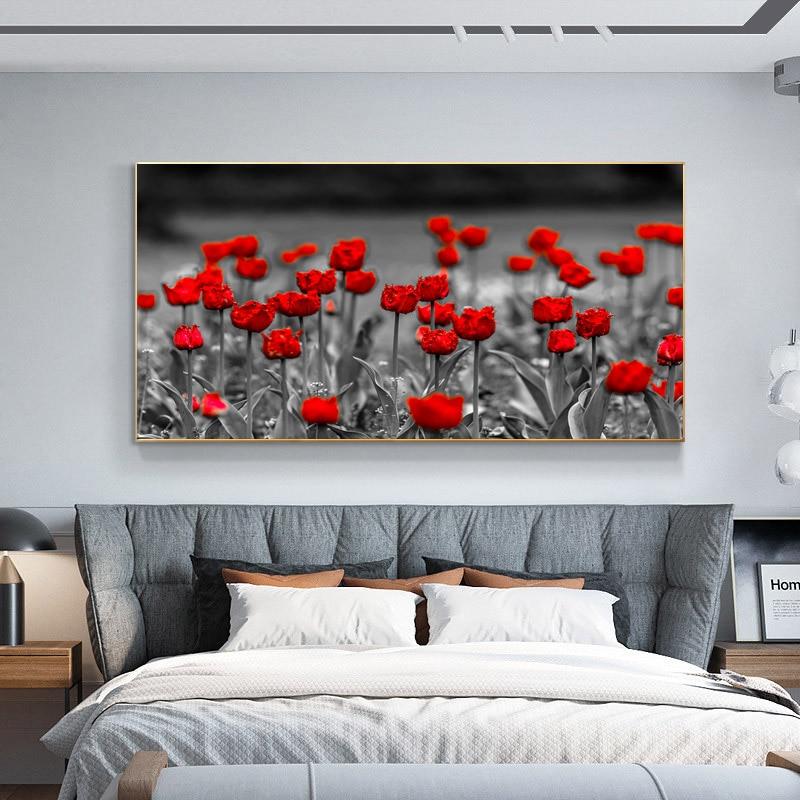 Древо жизни Густав Климт Пейзаж Цветы Настенная картина на холсте Скандинавский постер с принтом Картина для гостиной Домашний декор