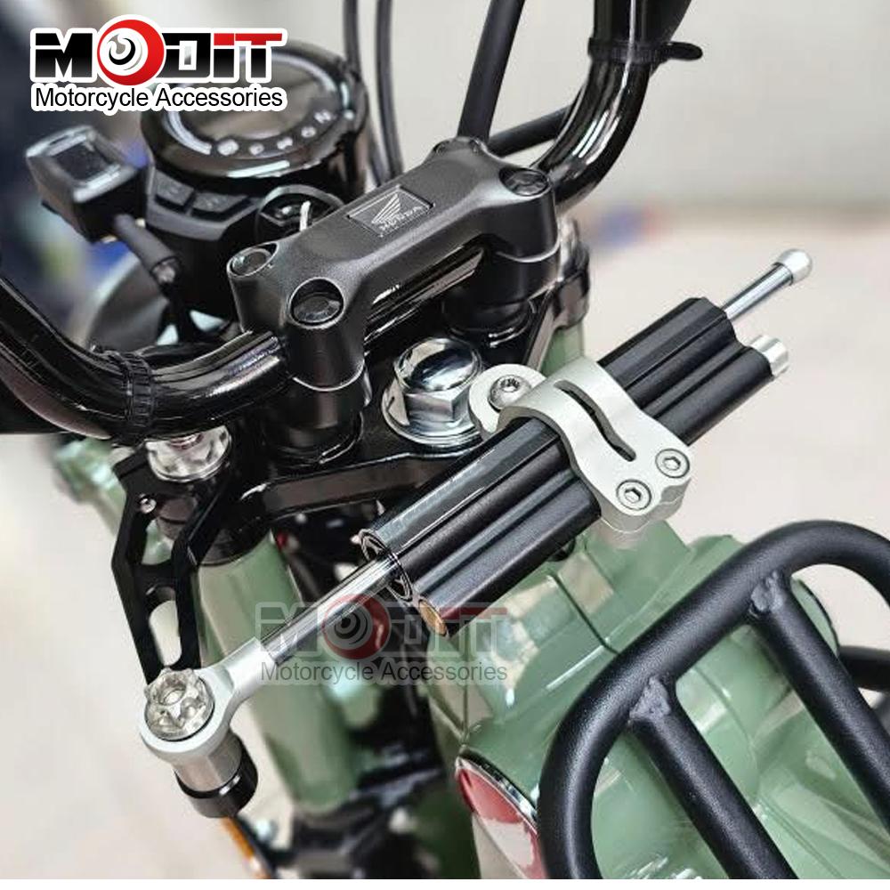 For Honda CT125 Hunter Cub Trail125 CT125 2020-2025 Motorcycle Steering Stabilize Damper Shock absorber Bracket Mounting Kit