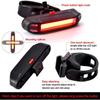 Bike Rear Tail Light USB Rechargeable Bicycle Taillight Ultra Bright Bicycle LED Safety Light Waterproof Cycling Taillight 5 Light Modes