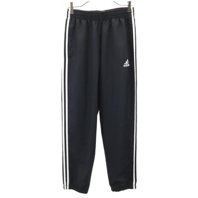 Adidas Ветрозащитные брюки L черные 3 полоски Женские Б/У